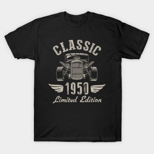 72 Year Old Gift Classic 1950 Limited Edition 72nd Birthday T-Shirt